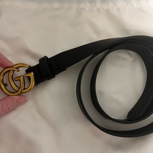Mini Gucci Double G belt
